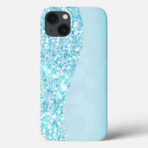 Blue Luxury Moderne Gradientengalaxie Glitzer Star Case-Mate iPhone Hülle