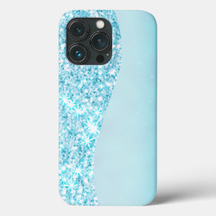 Blue Luxury Moderne Gradientengalaxie Glitzer Star Case-Mate iPhone Hülle