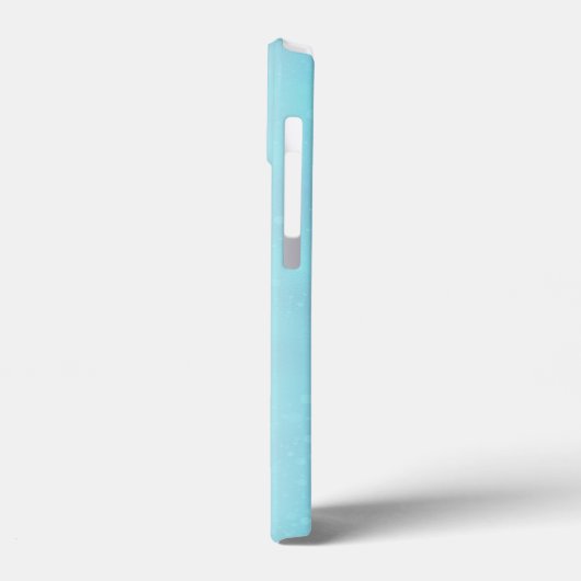 Blue Luxury Moderne Gradientengalaxie Glitzer Star Case-Mate iPhone Hülle (Rückseite / Links)