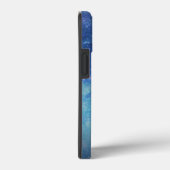Blue Luxury Moderne Gradientengalaxie Glitzer Star Case-Mate iPhone Hülle (Rückseite / Rechts)