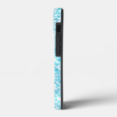 Blue Luxury Moderne Gradientengalaxie Glitzer Star Case-Mate iPhone Hülle (Rückseite / Links)