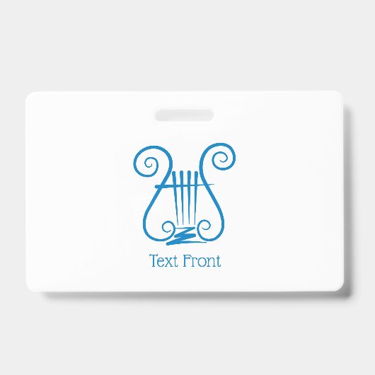 Blue Lyre Ausweis (Vorderseite)