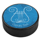Blue Lyre Eishockey Puck (3/4)