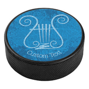 Blue Lyre Eishockey Puck