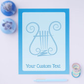 Blue Lyre Flyer (Einzeln)