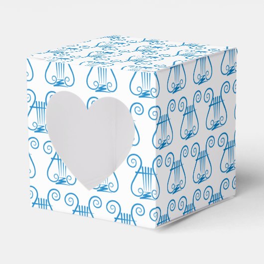 Blue Lyre Geschenkschachtel (Vorderseite)