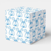 Blue Lyre Geschenkschachtel (Rückseite)