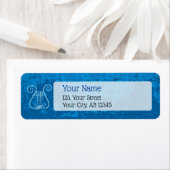 Blue Lyre Hintergrund (Insitu)