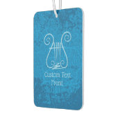 Blue Lyre Hintergrund Autolufterfrischer (Links)