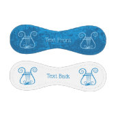 Blue Lyre Hintergrund Baseball (Paneele)