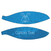 Blue Lyre Hintergrund Basketball (Panele)