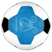 Blue Lyre Hintergrund Fußball (Gedreht)