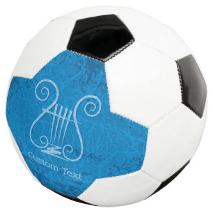 Blue Lyre Hintergrund Fußball