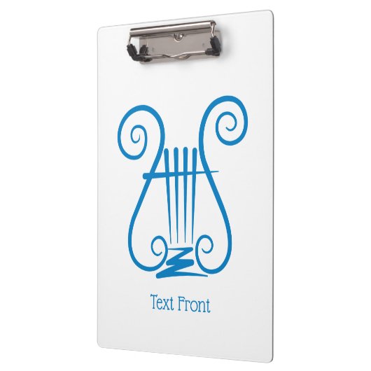 Blue Lyre Klemmbrett (Links)