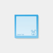 Blue Lyre Post-it Klebezettel (Vorderseite)