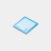 Blue Lyre Post-it Klebezettel (angewinkelt)