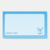 Blue Lyre Post-it Klebezettel (Vorderseite)