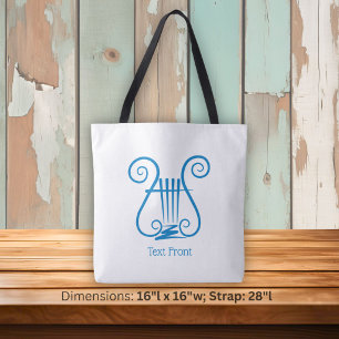 Blue Lyre Tasche