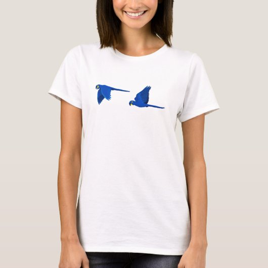 Blue Macaw T-Shirt (Vorderseite)