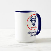 Blue Mackenzie's Raiders 15oz Tasse (VorderseiteRechts)