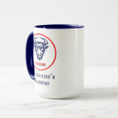 Blue Mackenzie's Raiders 15oz Tasse (Vorderseite Links)