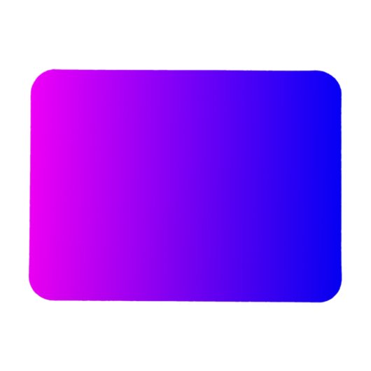 Blue Magenta Gradient Magnet (Horizontal)