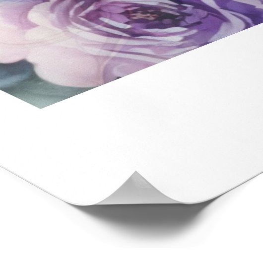 Blue Magic Fairy Poster (Ecke)