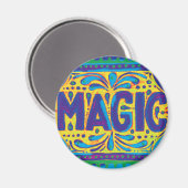 Blue Magic Magnet (Vorderseite/Rückseite)