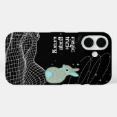 Blue Magic Trick Bunny Rabbit Meme Case-Mate iPhone Hülle (Rückseite (Horizontal))