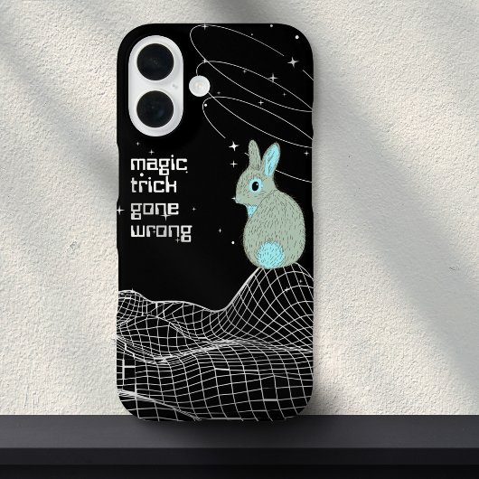 Blue Magic Trick Bunny Rabbit Meme Case-Mate iPhone Hülle