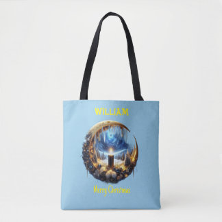 Blue Magic Weihnachtstasche Tasche