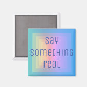 Blue Magnet (Vorderseite/Rückseite)