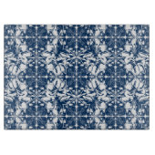 Blue Magnolia Cutting Board Schneidebrett (Vorderseite)