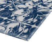 Blue Magnolia Cutting Board Schneidebrett (Ecke)