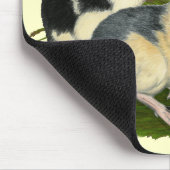 Blue Magpie Ducklings Mousepad (Ecke)