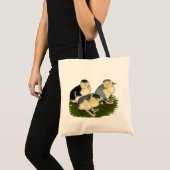 Blue Magpie Ducklings Tragetasche (Vorderseite (Produkt))