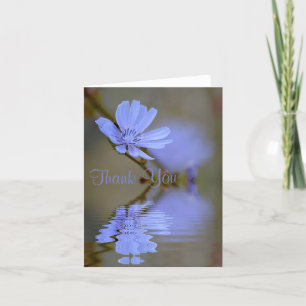 Blue Mais Blume Danke, Card Dankeskarte
