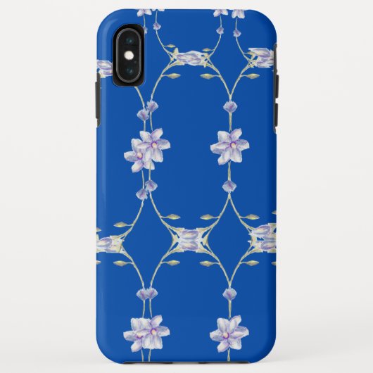 Blue Majestät elegante Blumenkiste Case-Mate iPhone Hülle (Rückseite)