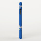 Blue Majestät elegante Blumenkiste iPhone Hülle (Rechte Seite)