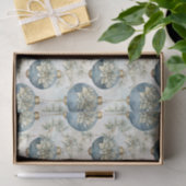 Blue Majesty Elegante Seidenpapier (Geschenk)