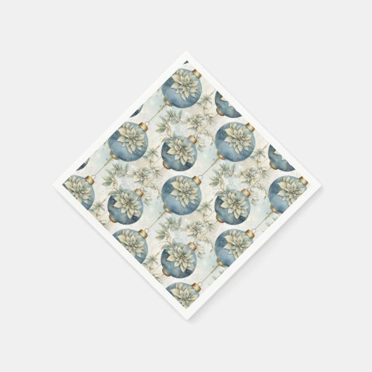 Blue Majesty Elegante Serviette (Ecke)