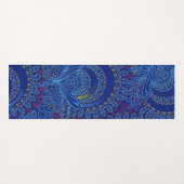 Blue Majesty Yogamatte (Rückseite (Horizontal))