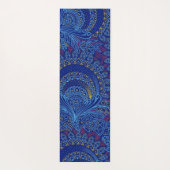 Blue Majesty Yogamatte (Rückseite)