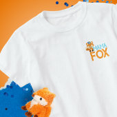 Blue Mama Fox Wild One Woodland Birthday T - Shirt