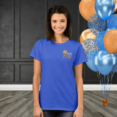 Blue Mama Fox Wild One Woodland Birthday T - Shirt