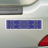 Blue Mandala Autoaufkleber (Auf Auto)