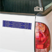 Blue Mandala Autoaufkleber (Auf Lkw)