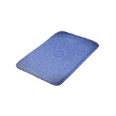 Blue Mandala Badematte (Schrägansicht)