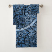 Blue Mandala Badhandtuch Set (Insitu)