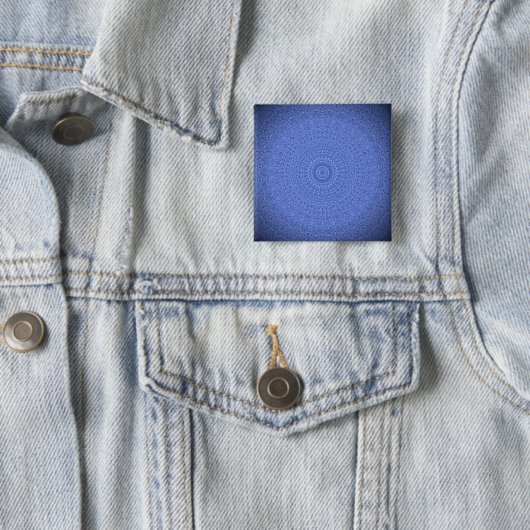 Blue Mandala Button (Beispiel)